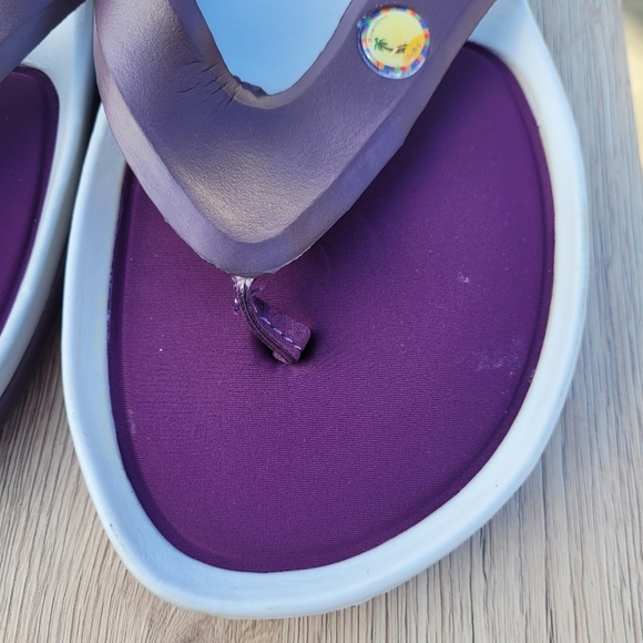 Men's Hawaiian Jellys Slide Thong Flat Sandals Sz 8 - Picture 5 of 14